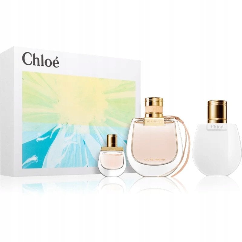 Chloe Set Chloe Eau de Parfum Spray 75ml + Tělové mléko 100ml + Eau de Parfum 5ml