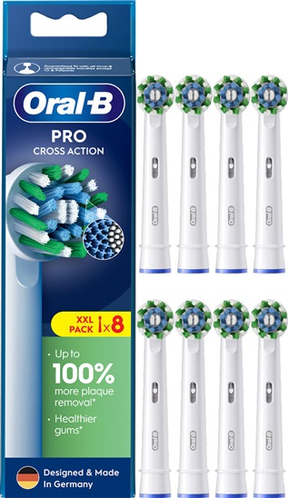 Oral-B hlavice Cross Action 8ks EB50