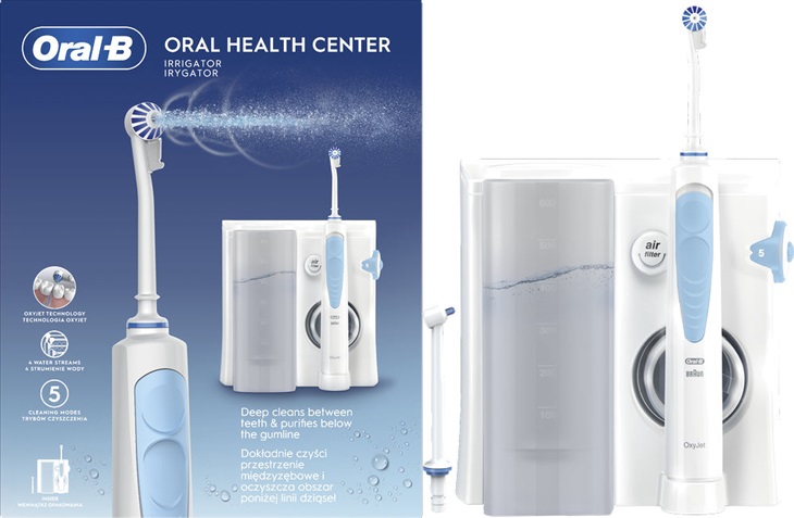 Oral-B  Oxyjet +  Water Jet ustní sprcha