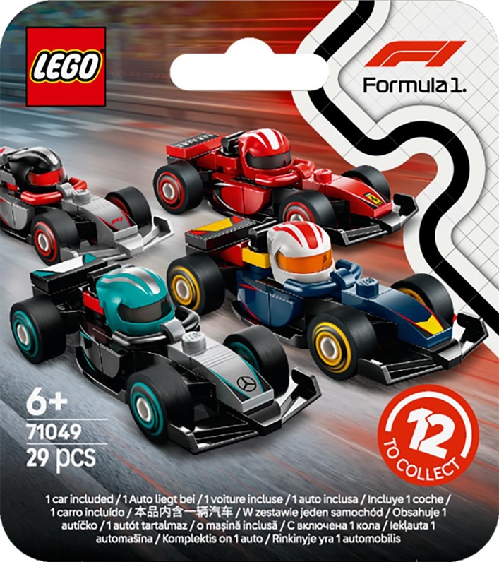 LEGO F1 Sběratelské závodní vozy 71049