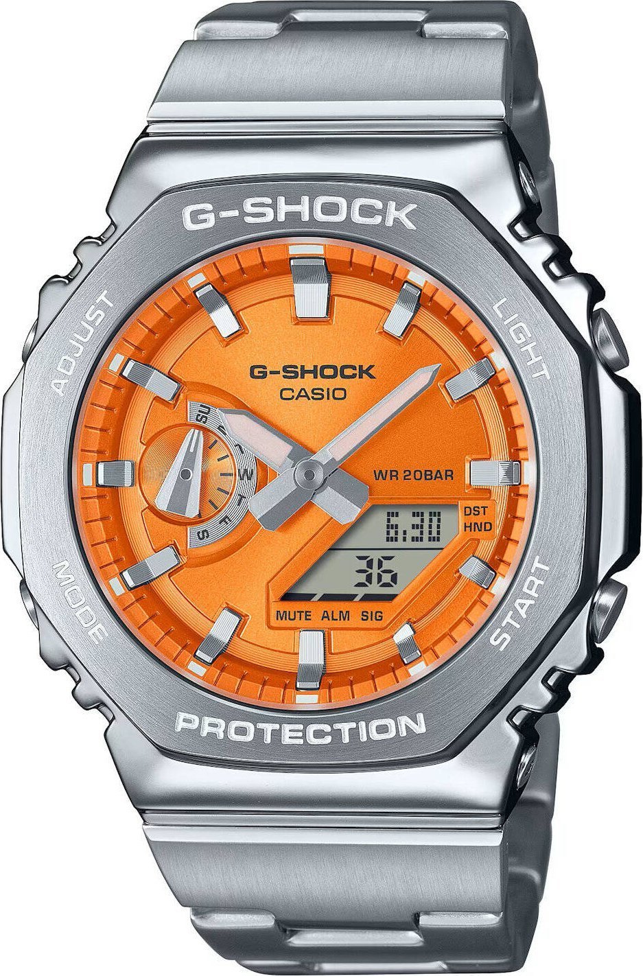 G-SHOCK Hodinky Pánské hodinky Casio G-Shock GM-2110D-4AER G-Steel.