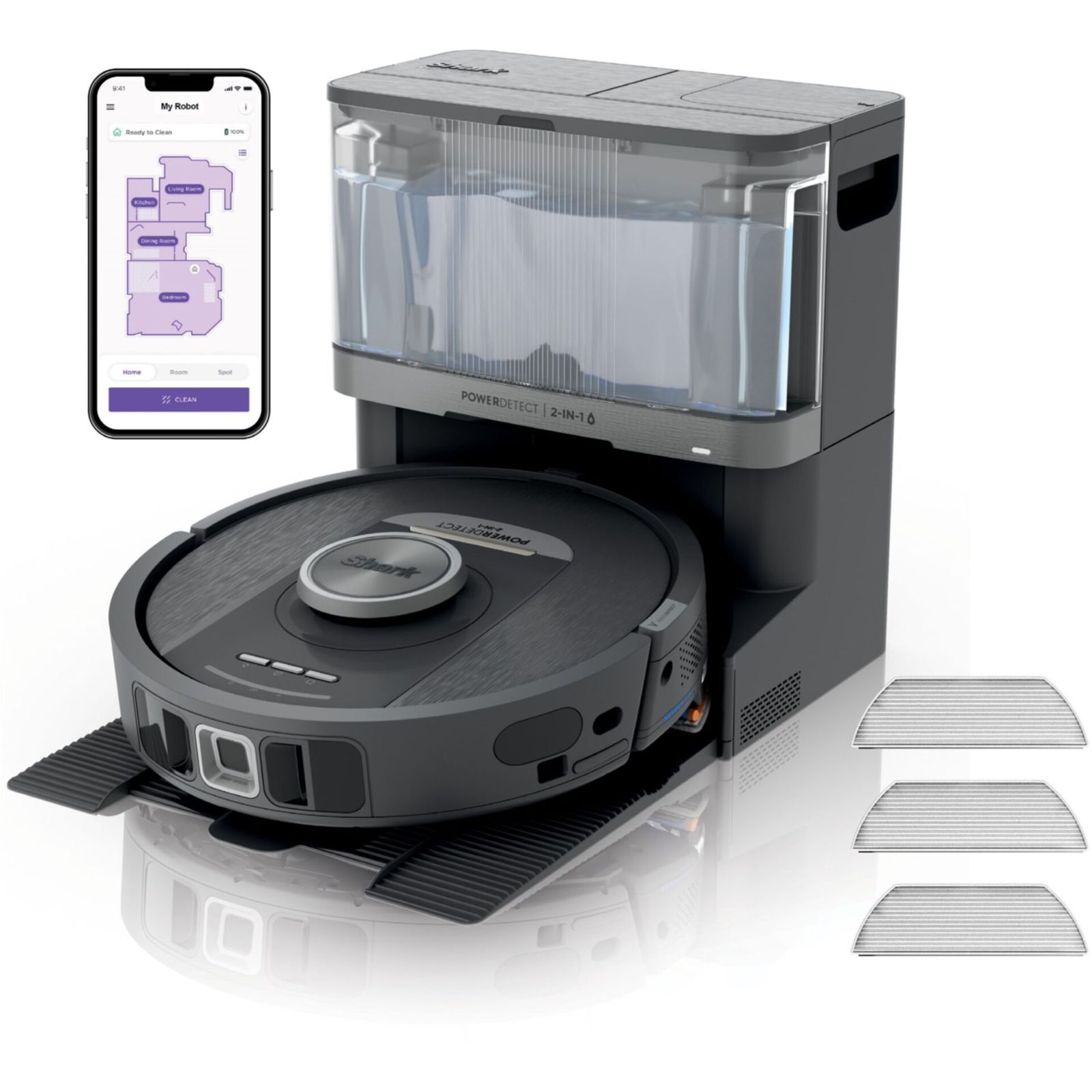 Shark RV2800YEEU Saug- und Wischroboter