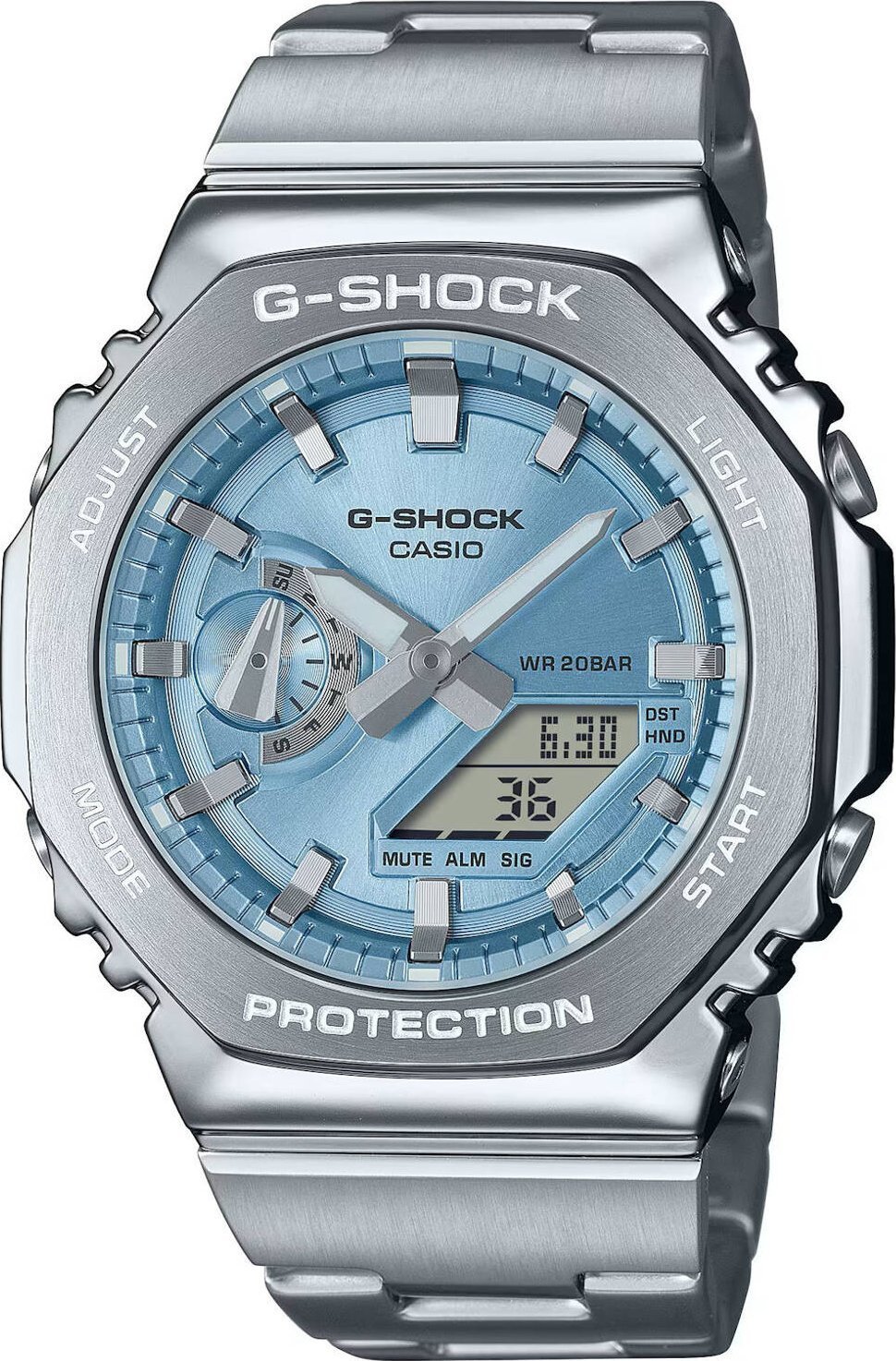 G-SHOCK Hodinky Pánské hodinky Casio G-Shock GM-2110D-2AER G-Steel.