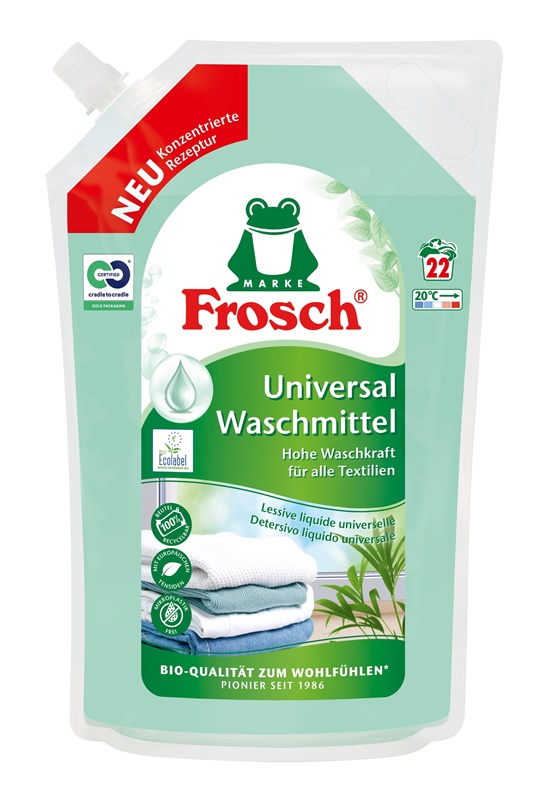 FROSCH tekutý prací prostředek, 1,5l