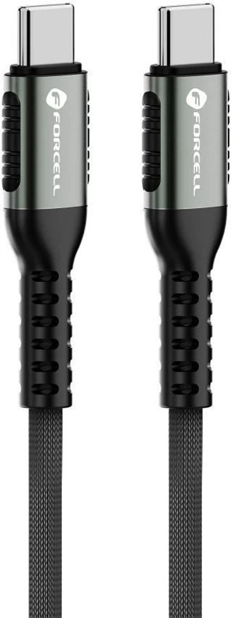 ForCell Kabel USB-C - USB-C 0,25 m černý