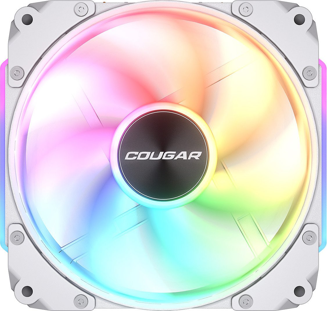 COUGAR ventilátor APOLAR 120 ARGB (3 pack) 120mm hydro dynamic bearings modular white