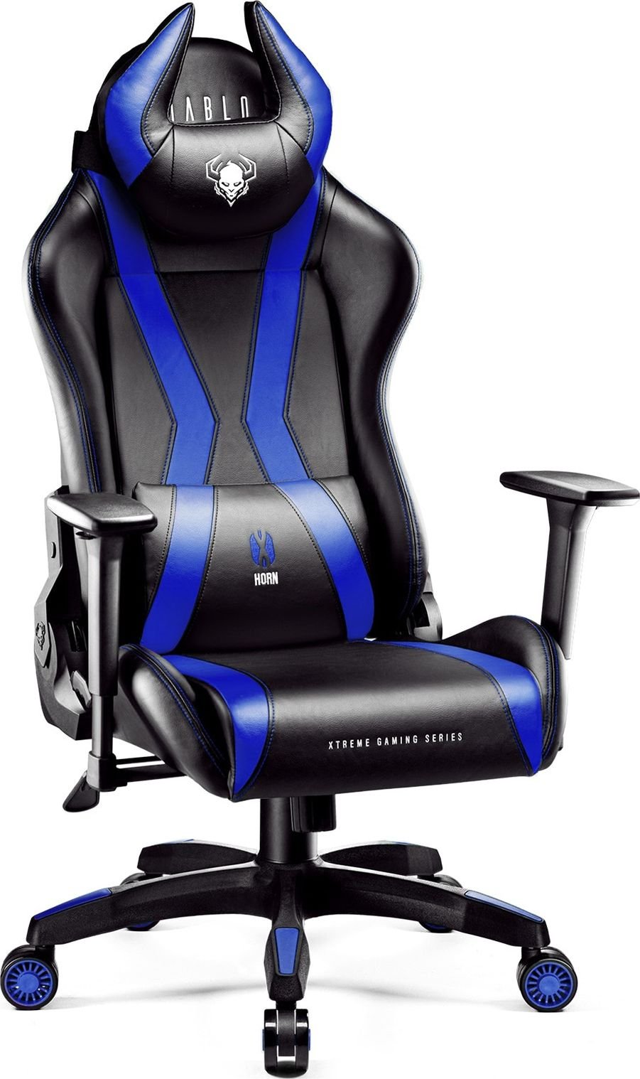 Diablo Chairs Křeslo Diablo X-Horn L modré