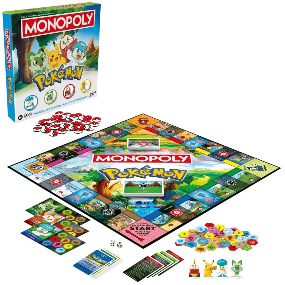 Gra planszowa Hasbro Monopoly Pokémon (edycja polska )