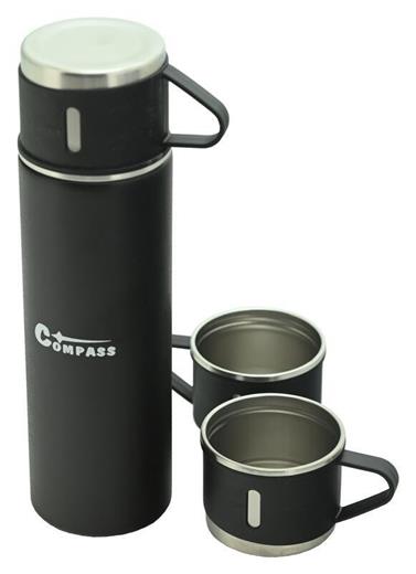 Termoska Compass TRIP 500 ml + šálky