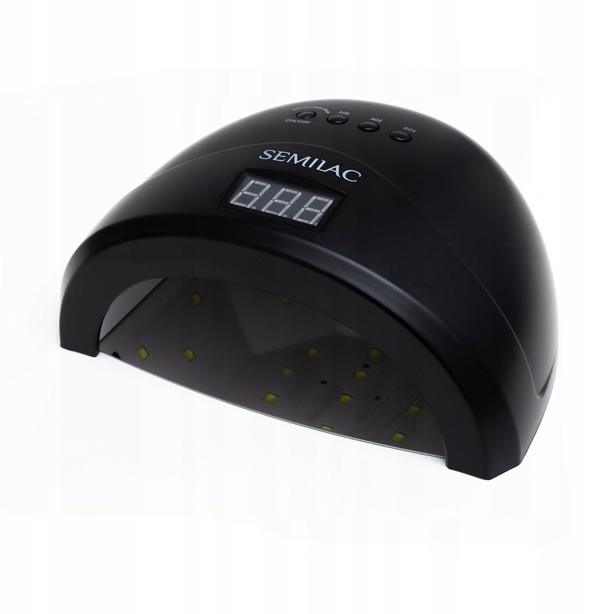 Semilac UV LED lampa na nehty 24W/48 celá černá