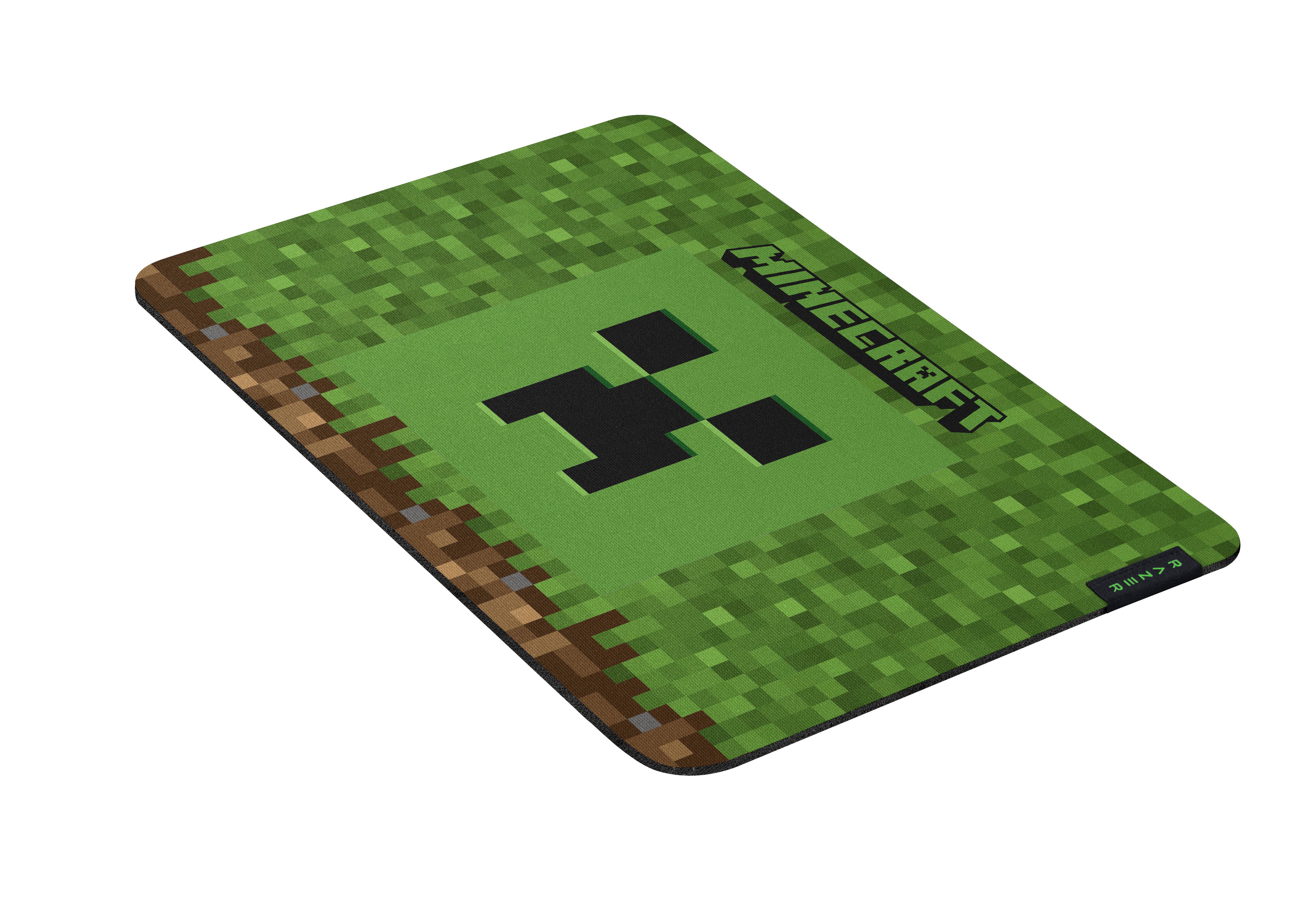 Podložka pod myš Razer Gigantus V2 Minecraft, černá/zelená