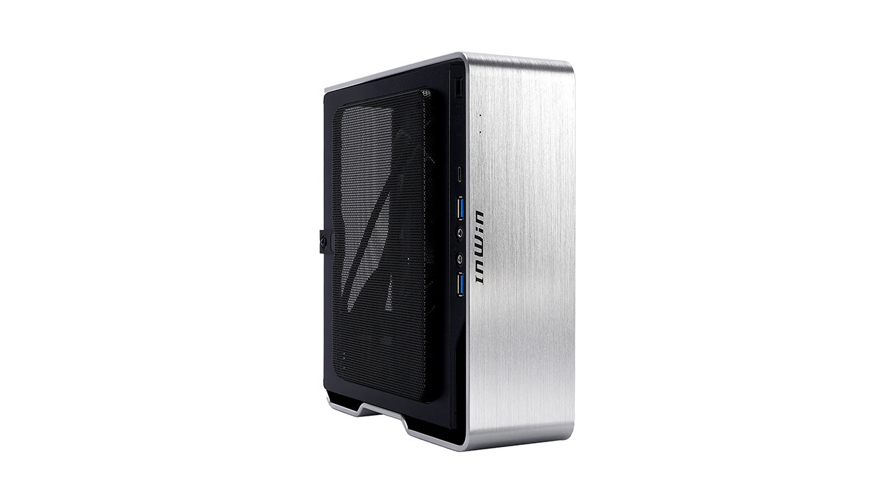 Skříň In-Win Chopin MAX Silver, miniITX +200W GOLD
