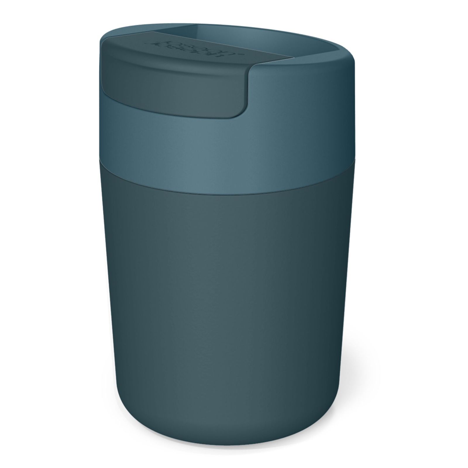 Joseph Joseph Sipp Reisebecher Klappdeckel 340 ml blau