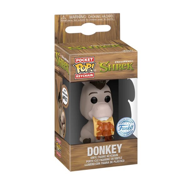 POP! Klíčenka Donkey (Shrek) Special Edition
