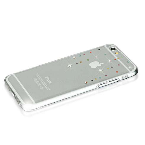 Swarovski kryt Star pro iPhone 6/6s - Wish Cotton Candy Design