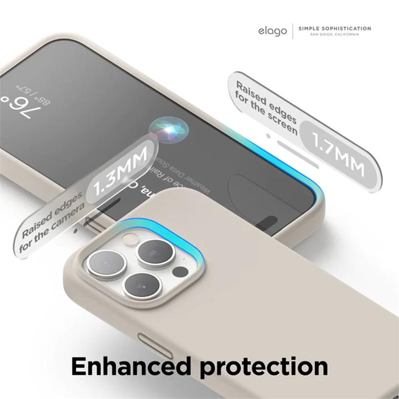 Elago kryt Silicone Case pro iPhone 15 Pro Max - Pastel Green