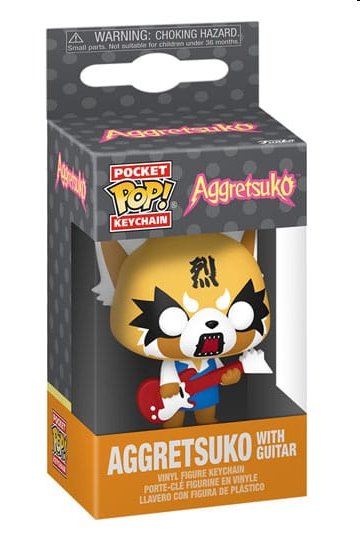 POP! Klíčenka Aggretsuko Sanrio (Hello Kitty)