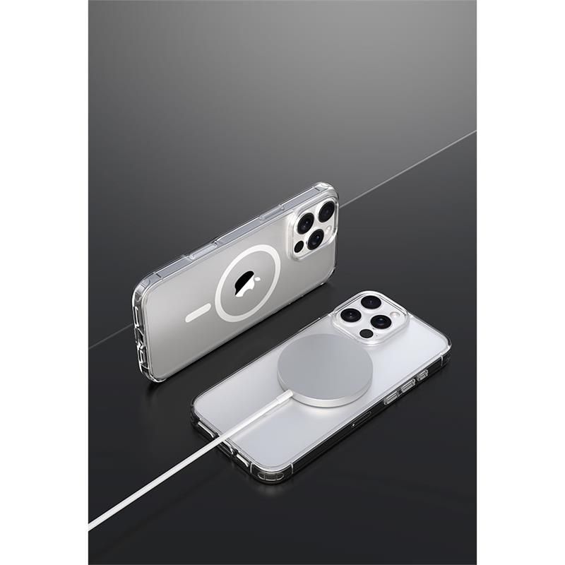 Devia kryt Pure Clear Magnetic Shockproof Case pro iPhone 16 - Clear
