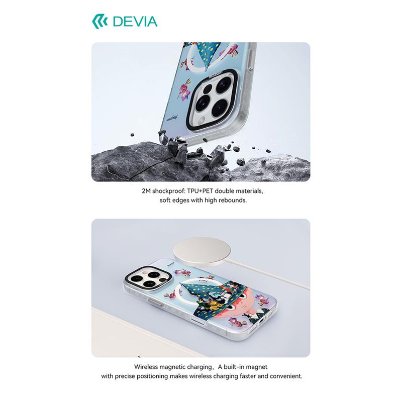 Devia kryt Canvas Series Magnetic Case pro iPhone 16 - Magician
