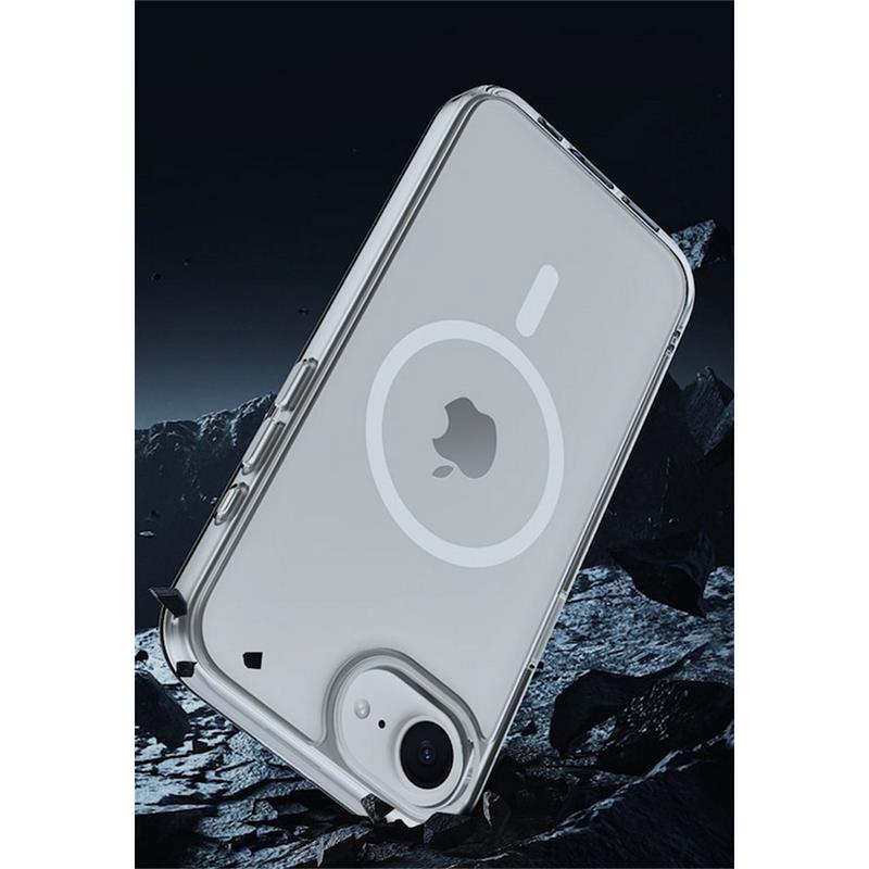 Devia kryt Pure Clear Magnetic Shockproof Case pro iPhone 16e - Clear