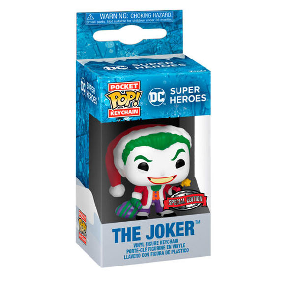 POP! Klíčenka Holiday Joker (DC Comics) Special Edition