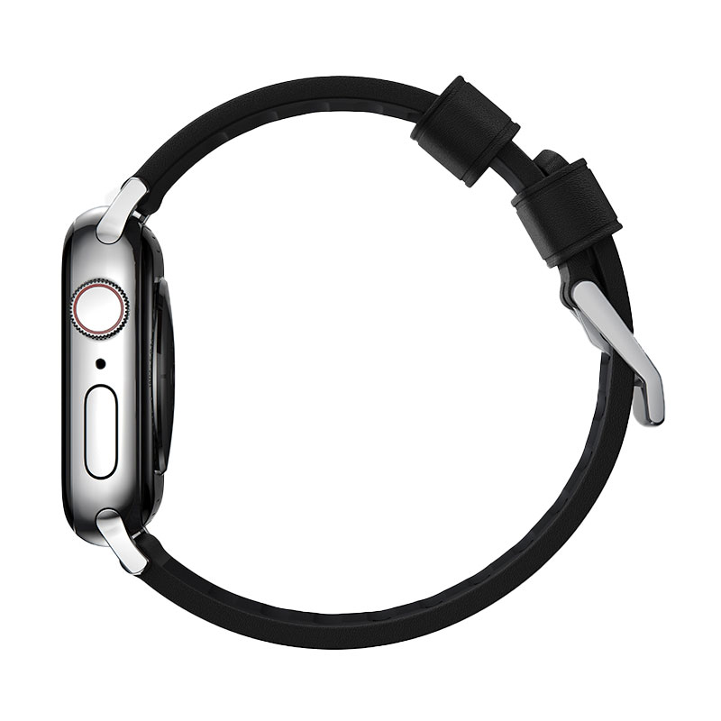 Nomad Nomad Active Strap Pro Black, stříbrný - AW 44/42 mm