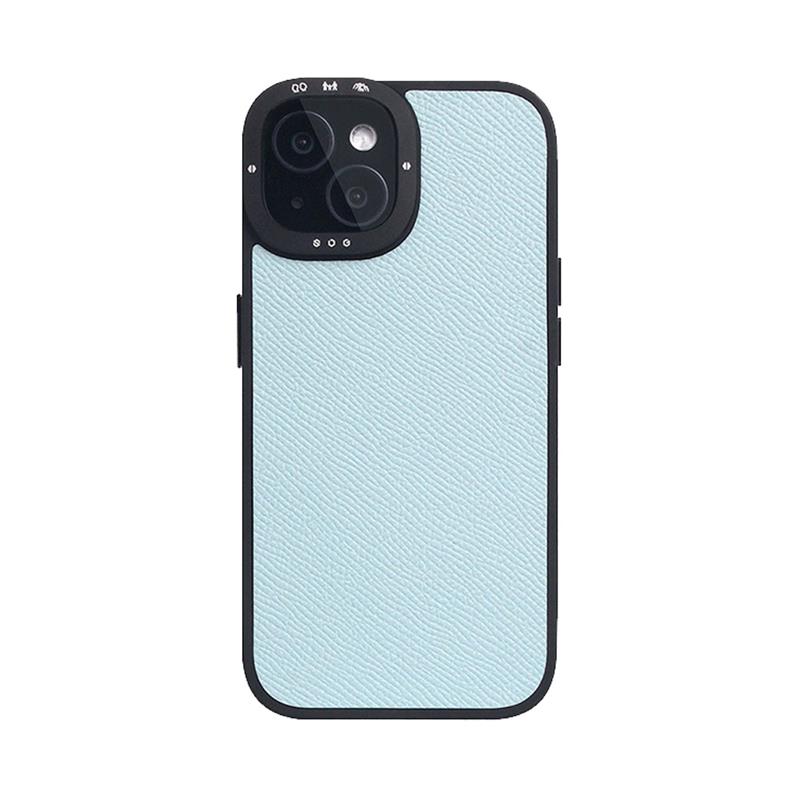 SLG Design kryt D9 France Epsom Leather pro iPhone 15 - Atoll