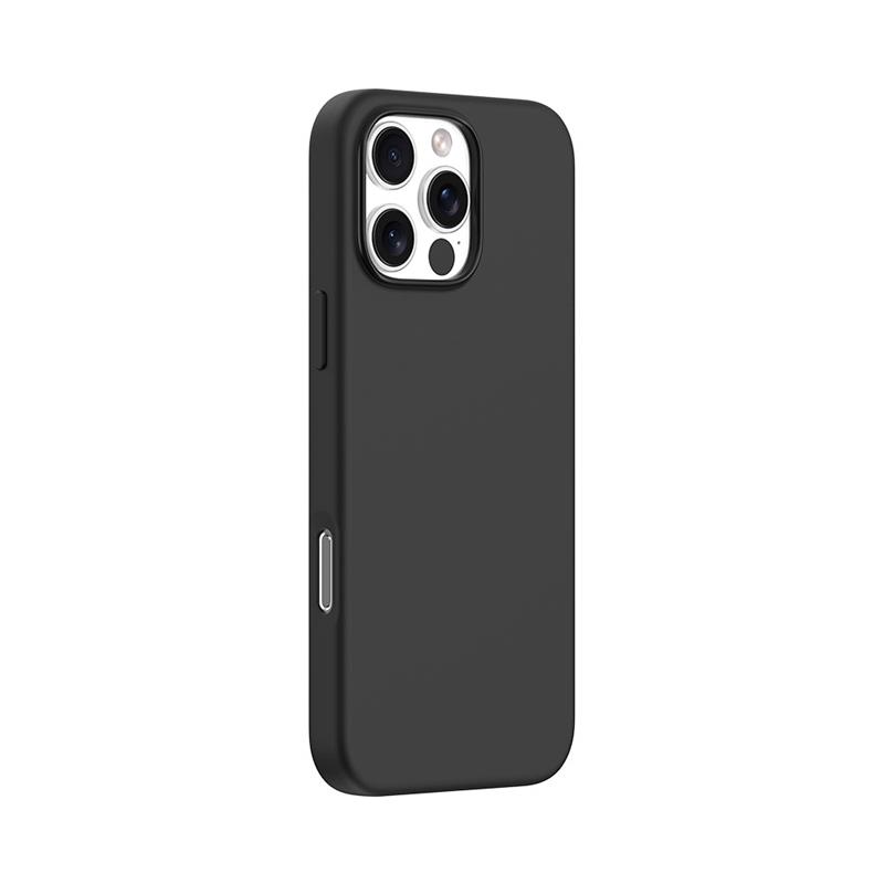 Devia kryt Nature Series Silicone Magnetic Case pro iPhone 16 Pro - Black