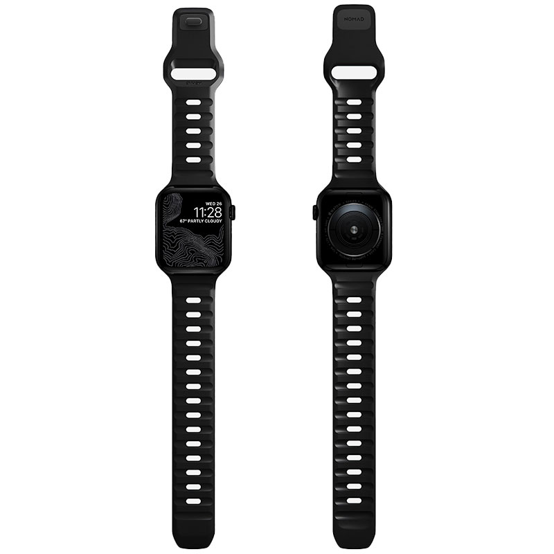 Sportovní pásek Nomad NOMAD Voděodolný 44 mm / 42 mm černý