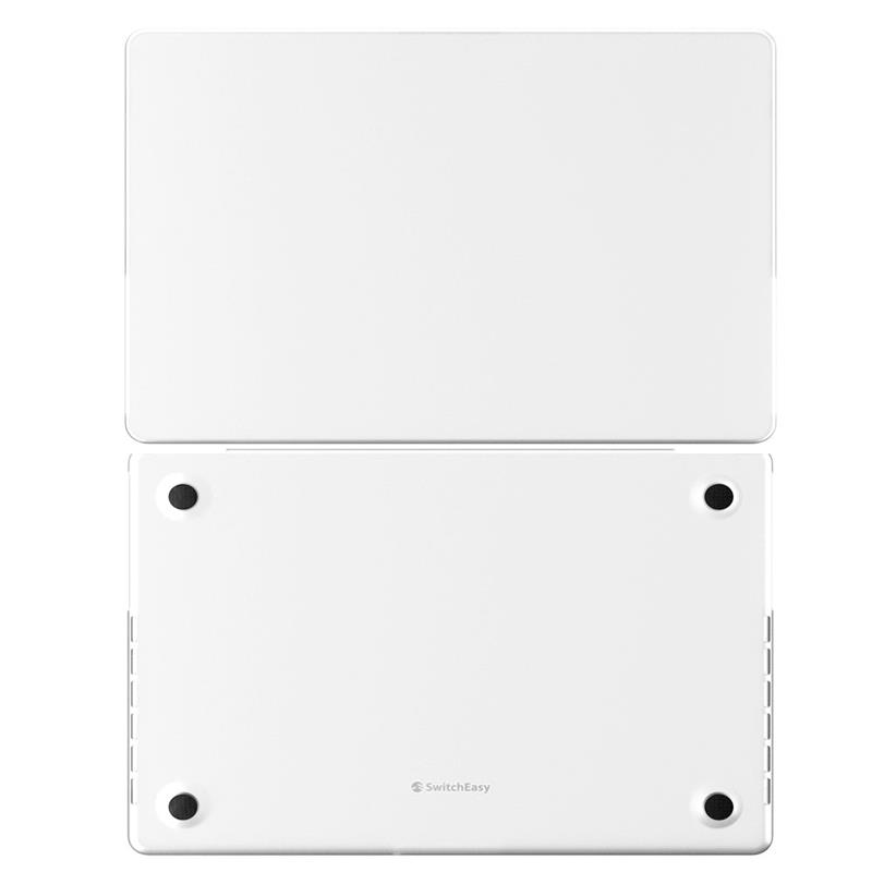 SwitchEasy Hardshell Nude Case pro MacBook Air 15  M2/M3/M4 - Clear