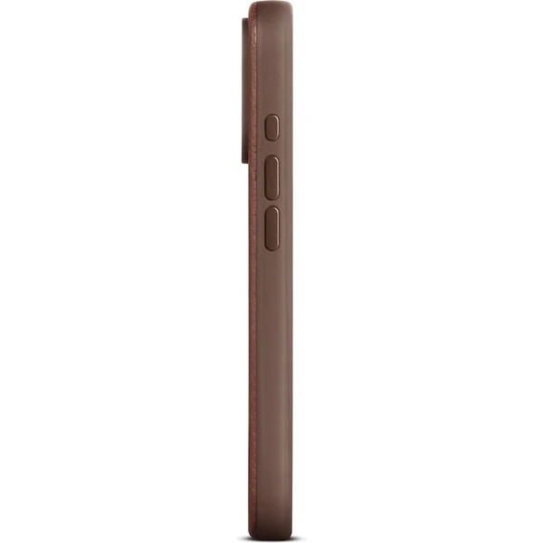 Woolnut Leather Case pro iPhone 16 Pro - Cognac