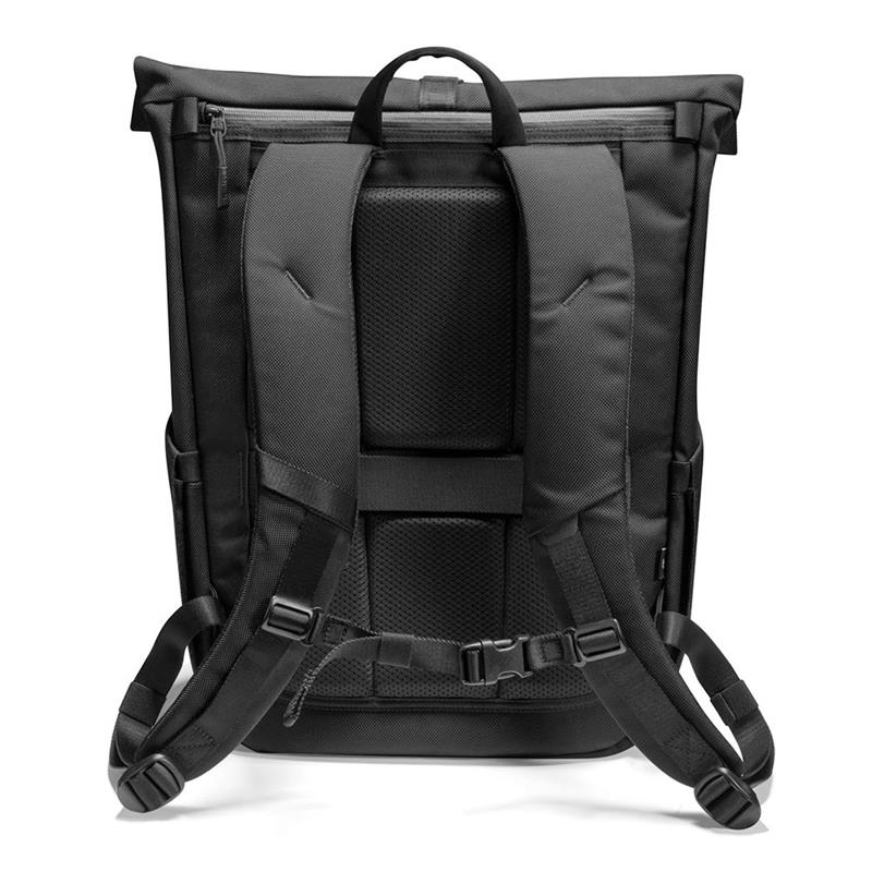 TomToc batoh Navigator T61 Rolltop Backpack L - Black
