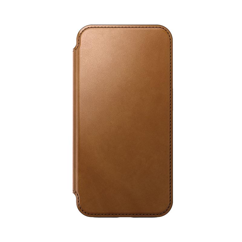 Nomad Nomad Modern Leather Folio, anglické opálenie - iPhone 15 Pro