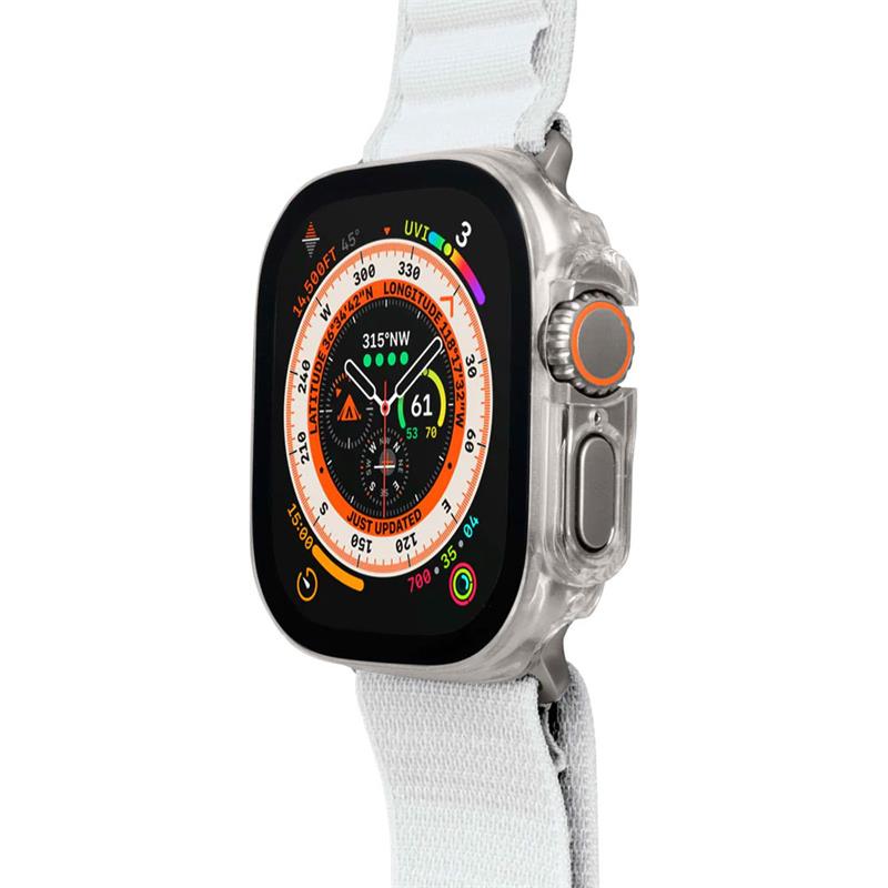 LAUT kryt Shield Watch Case pro Apple Watch Ultra 49mm - Clear