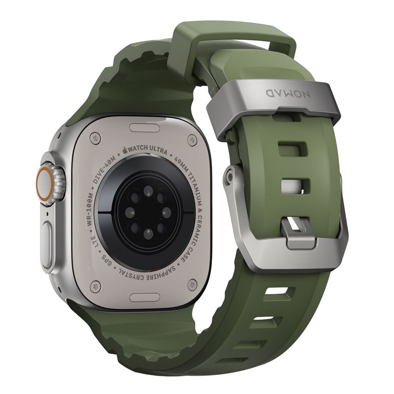 Nomad Rocky Point Band, přírodní/lesní - AW 49/45/44/42mm