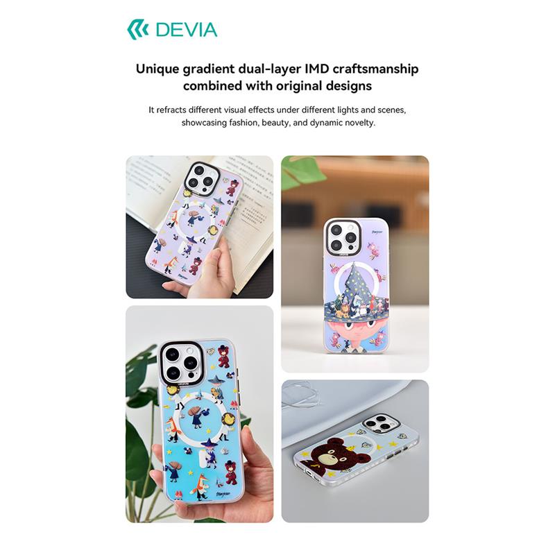 Devia kryt Canvas Series Magnetic Case pro iPhone 16 Pro - Magician