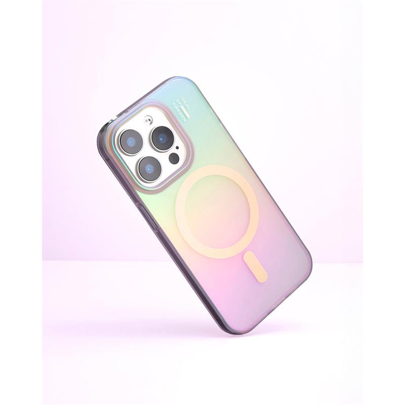 iDeal Fashion Clear Case MagSafe iPhone 16 Shimmer