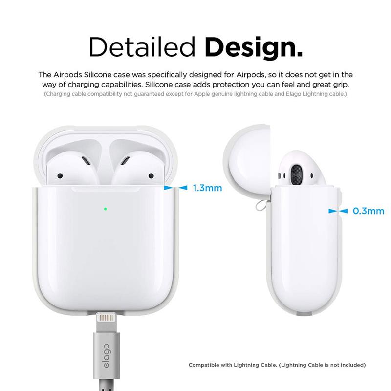 Elago Airpods 2 Silicone Case - Nightglow Blue