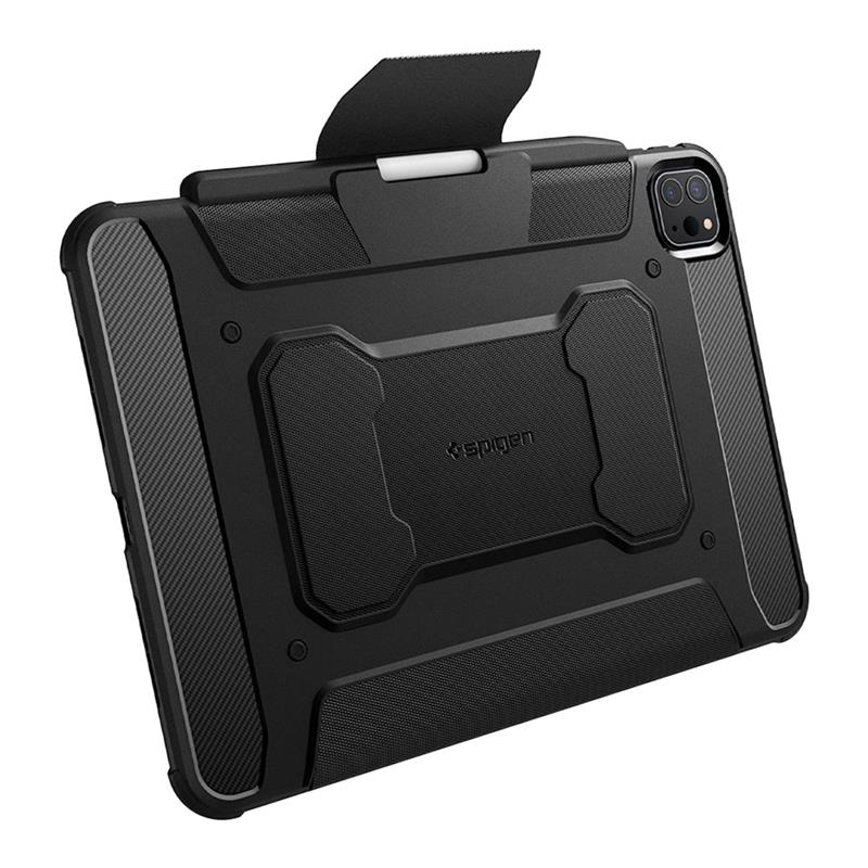 Pouzdro na tablet Spigen  Rugged Armor Pro – pouzdro pro iPad Pro 13 (M4, 2024) (černé)