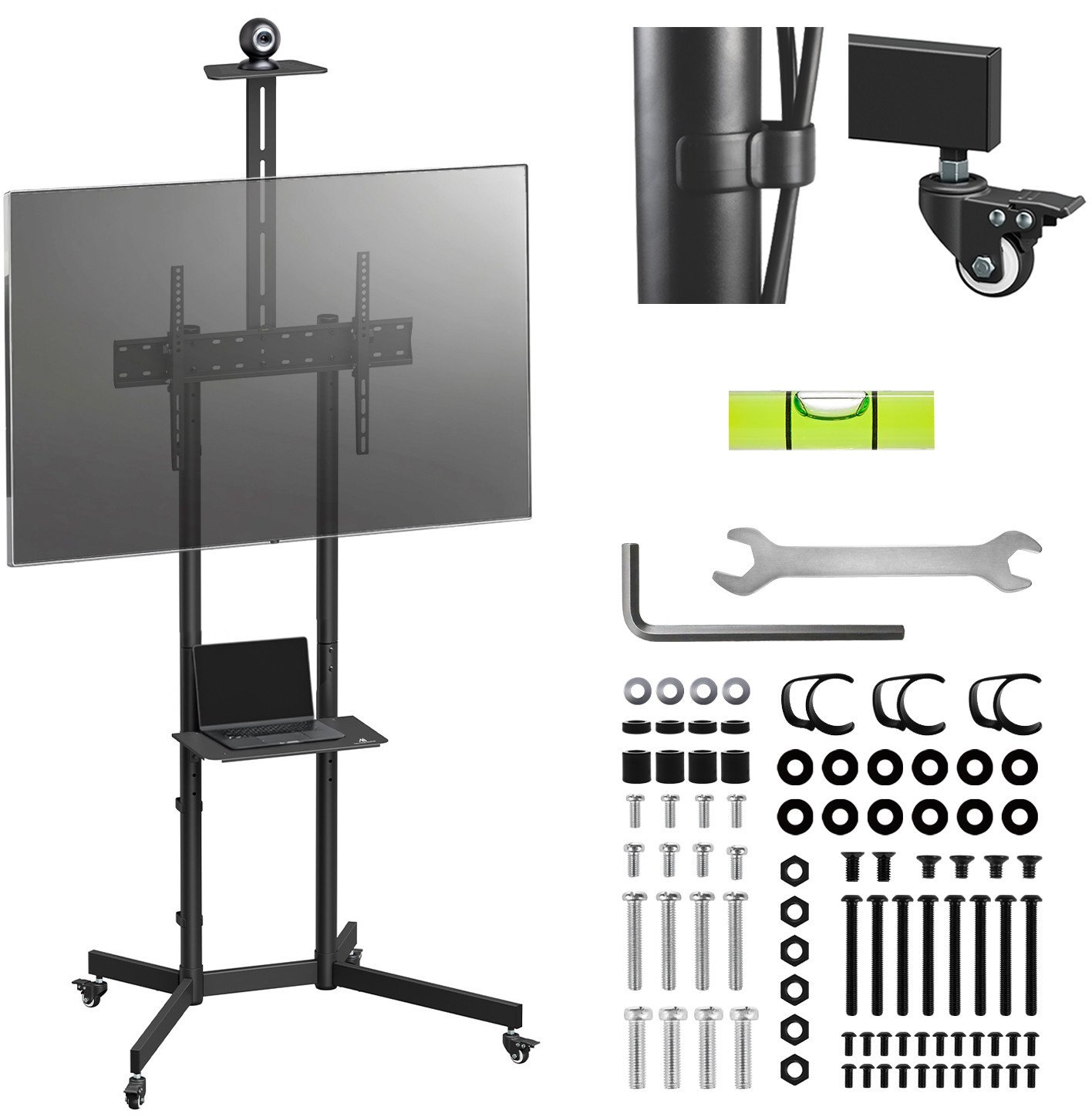 Maclean Vozík na TV s nosností max. 45 kg, MC-113 B