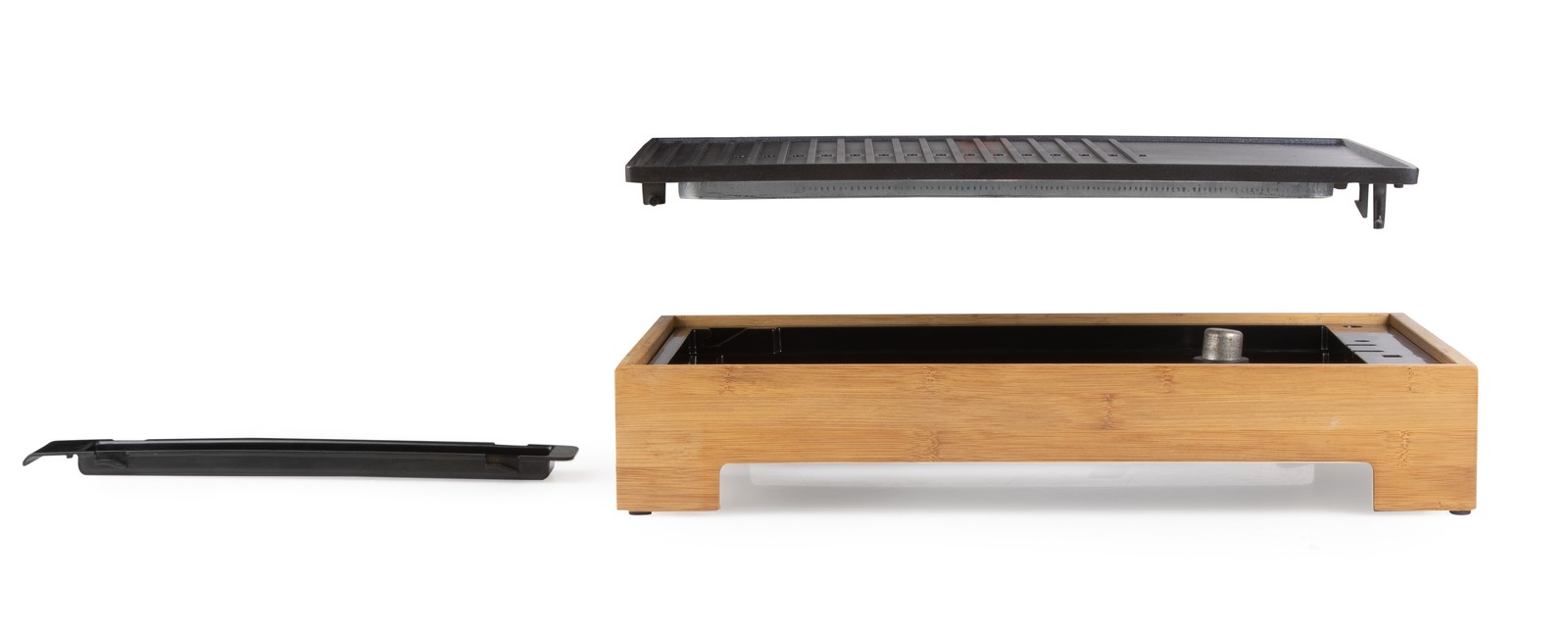 Stolní elektrický gril Plancha - Bamboo Style - DOMO DO9271G