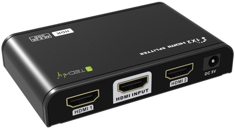 Techly Techly HDMI2.0 Splitter 4K 2 porty, HDR, 4K2K 60Hz