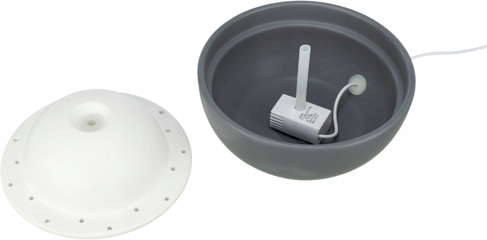 Trixie Vital Dome pítko, 1,5 l/20×10×20 cm, šedobílé