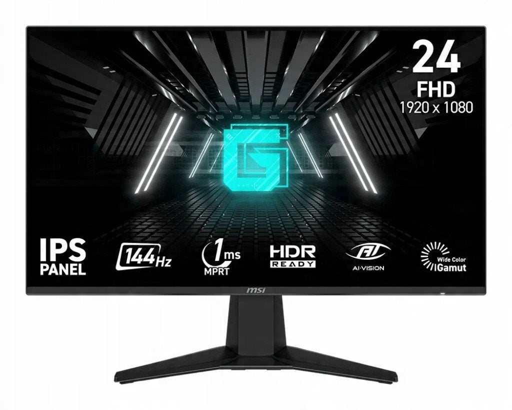 MSI Monitor G242L E14 23,8/LED/FHD/Plochý/144Hz/Černý