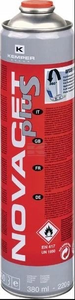 Plynová fľaša Kemper 10/2-G580S (380ml) 7/16