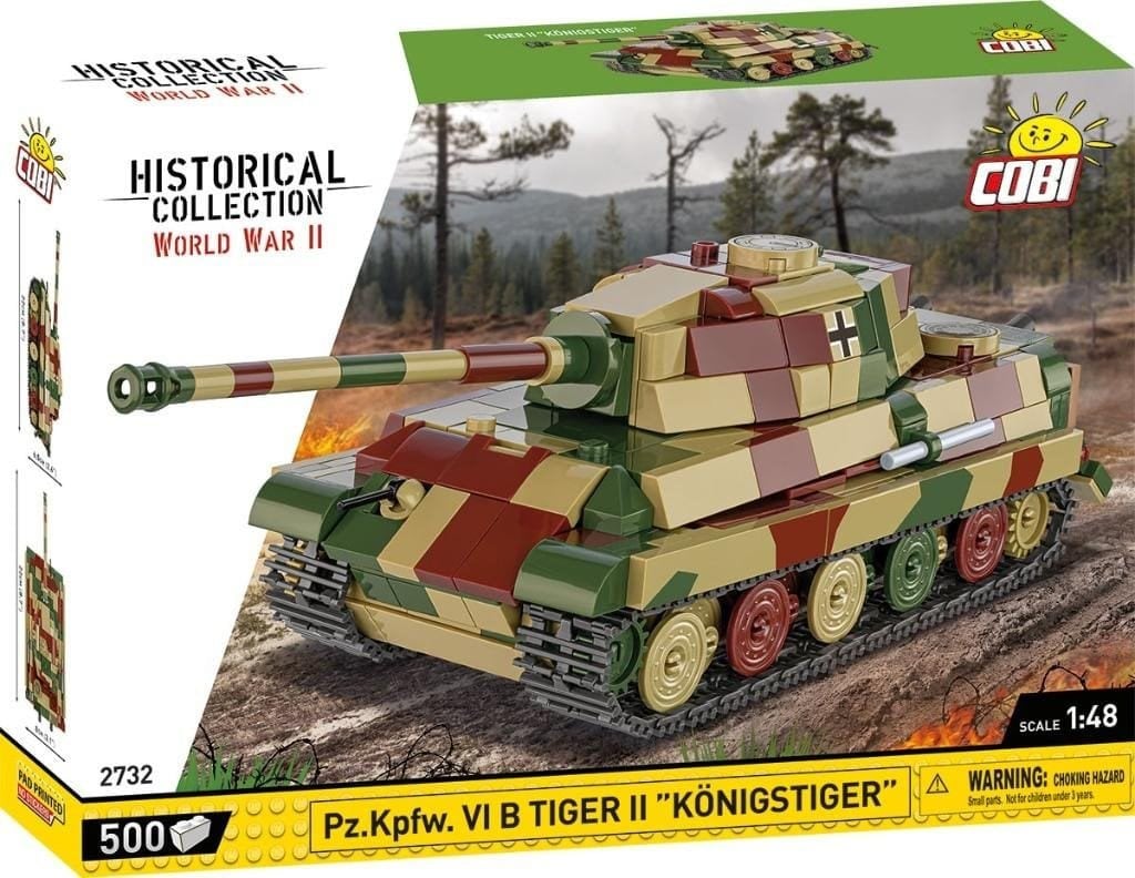 COBI Pz.Kpfw. VI B Tiger II King Tiger (měřítko 1:48)