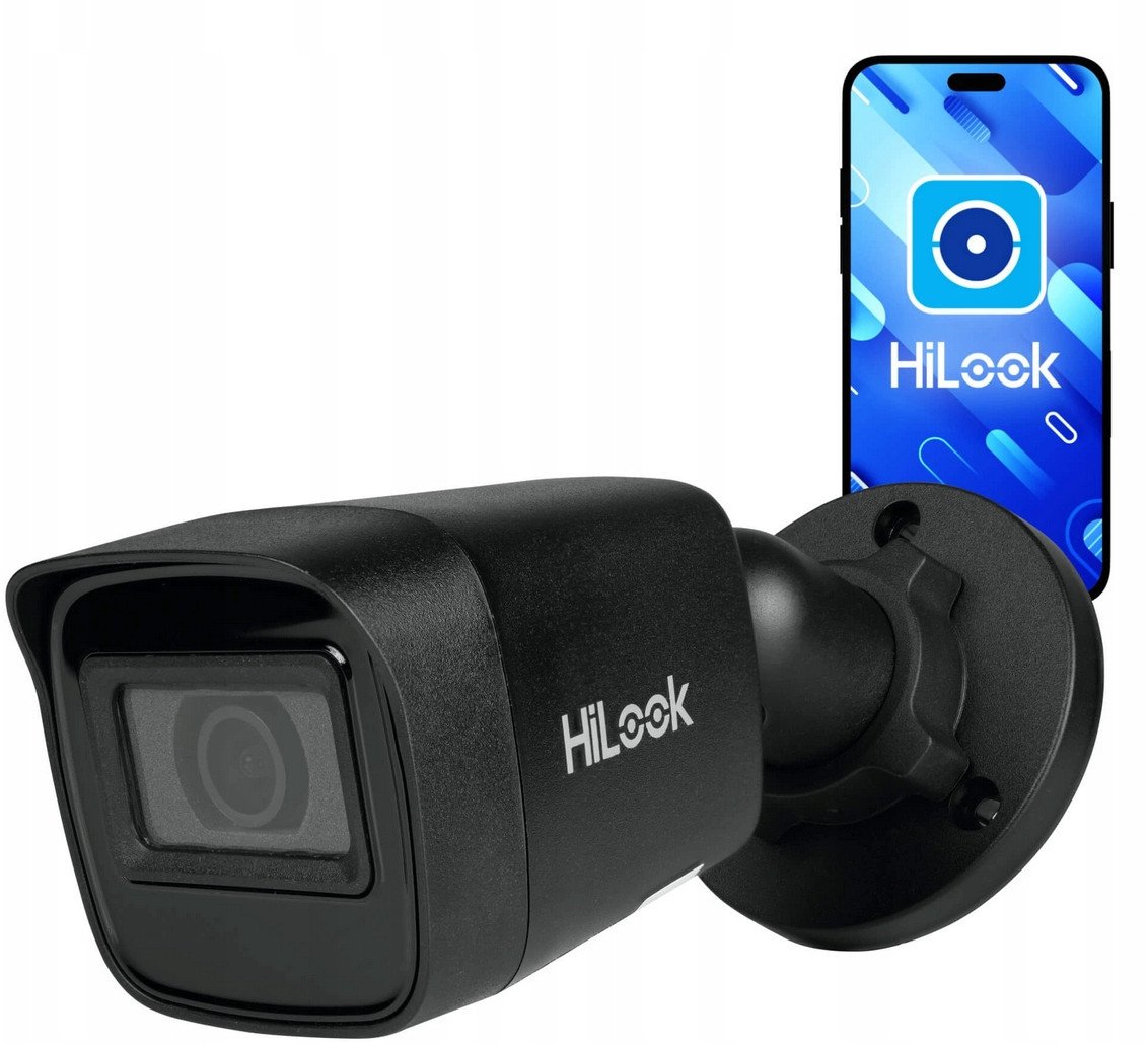 HiLook od Hikvision IP kamera 4MP dome IPCAM-T4-P Černá 2,8 mm