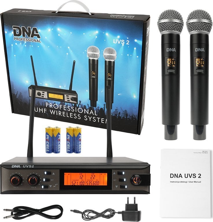 Bitmat Bezdrátový mikrofonní ozvučovací systém DNA DNA UVS 2 518-542 MHz