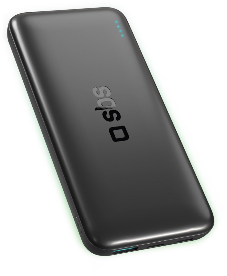 SBS Mobile Powerbanka SBS Infinity 10000mAh 10W LiFePo4 USB-A USB-C - černá