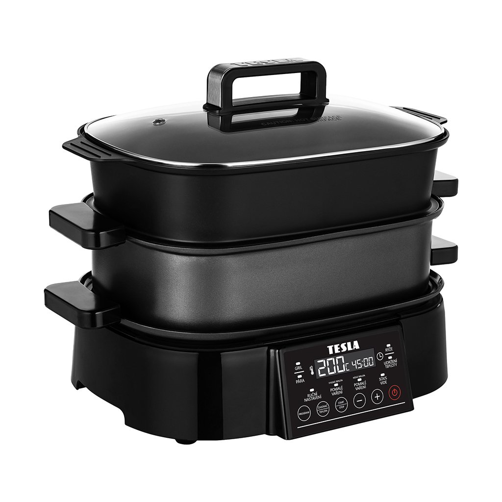 TESLA MultiCook M90 Grill - multifunkční elektrický hrnec